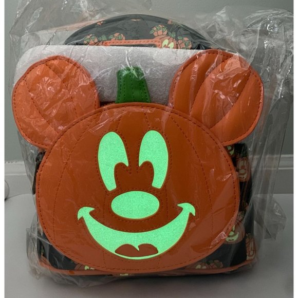 Loungefly Bags Loungefly Disney Mickeyolantern Glow In The Dark